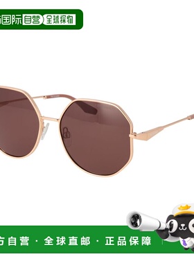 自营Trussardi Metal Women's Sunglasses - rose gold 美国奥莱