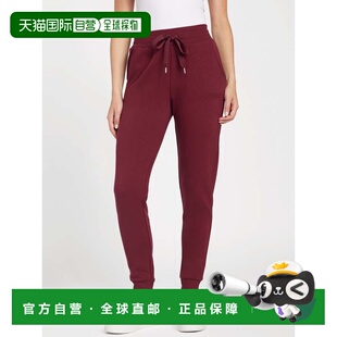自营guessZendra Fleece Joggers - petite syrah 美国奥莱直发