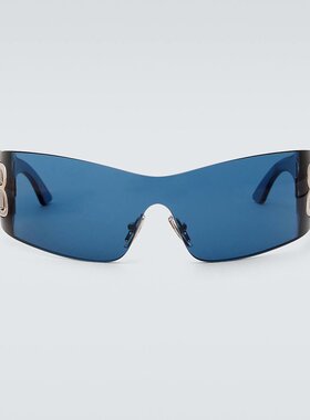 Balenciaga 巴黎世家 男士 Bossy 防护罩太阳眼镜 000895