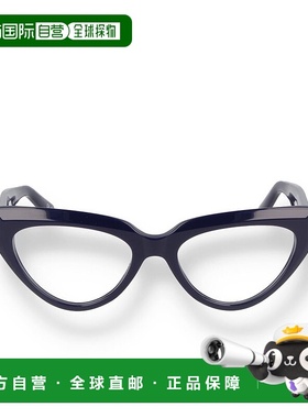 香港直邮BALENCIAGA 女士眼镜 BB0276O004 AW2023 蓝色 BB0276O