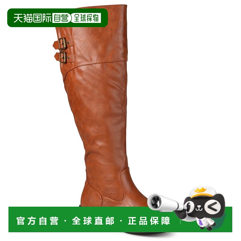 1h可退 【美国直邮】Journee Collection 女士宽小腿 Tori 靴子