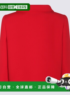 香港直邮VALENTINO 女士外套 7B3CE3Y01CFR9M AW2025 红色 VALENT