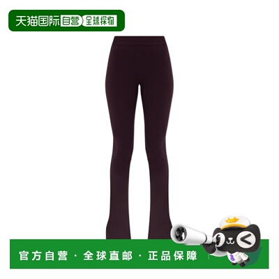 香港直邮COURREGES 女士休闲裤 425MPA441FI00010BURGUNDY