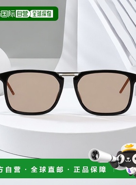 1h可退 香港直邮潮奢 Gucci 古驰 男士 方形框醋纤太阳眼镜 00091