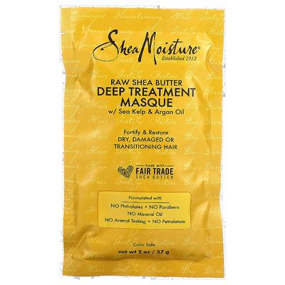 香港直邮Shea Moisture发膜含海藻海带和摩洛哥坚果油59ml正品