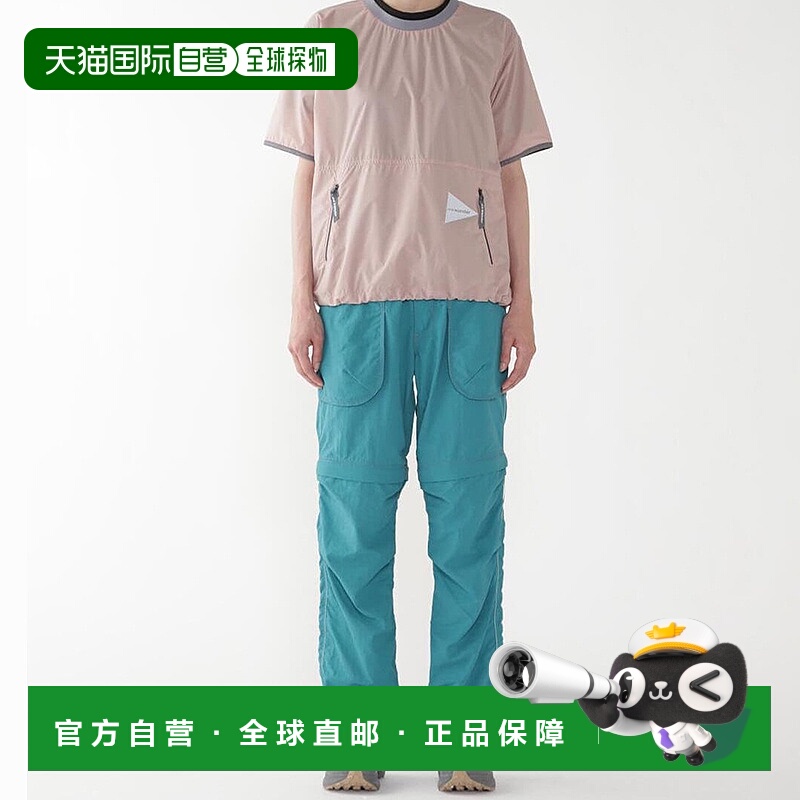 日本直邮and wander 者 PERTEX 风 T 男女通用男士女士女士 57451