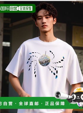 1h可退 日本直邮Kazuma Ogata × し 男士全棉宽松版型周六夜主题