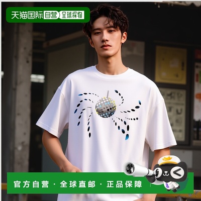 1h可退 日本直邮Kazuma Ogata × し 男士全棉宽松版型周六夜主题