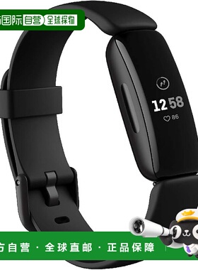【日本直邮】Fitbit 心率监测器 黑色 L/S  FB418BKBK-FRCJK