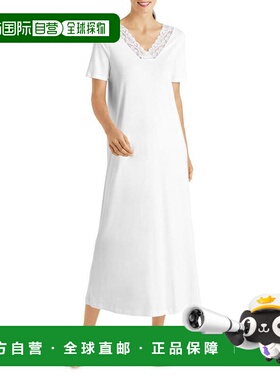 1h可退 【美国直邮】Hanro|Moments 短袖长袍