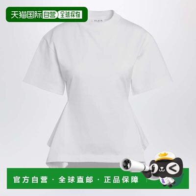 香港直邮ALAIA 女士T恤 AA9I0026J103CCO000 SS2026 白色