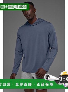 香港直邮alo yoga Conquer REFORM LONG SLEEVE WITH HOOD 套头长