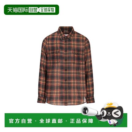香港直邮SAINT LAURENT 男士衬衫 838723Y26ZA6703AI25 AW2025