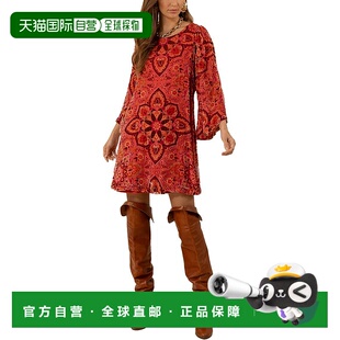 橙色 自营 Alora丝绸混纺迷你连衣裙 Bob 美国奥莱直发 Hale