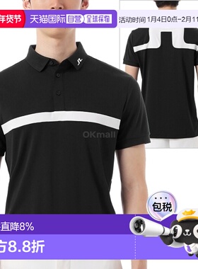 韩国直邮J.LINDEBERG 杰夫 波罗 (GMJT11832-9999) 短袖/无袖T恤