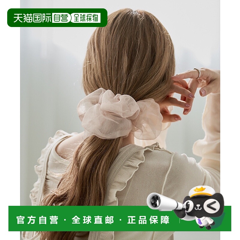 1h可退 日本直邮Kastane 女装 蕾丝感大号发圈 KAF1052311A0005