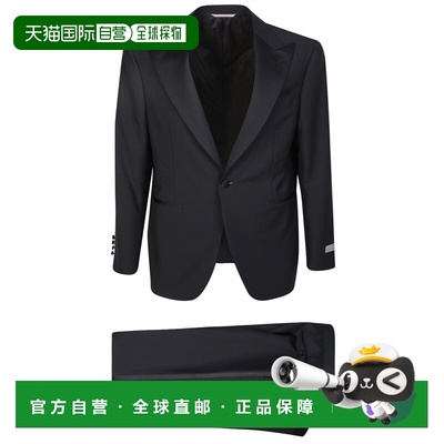 1h可退 香港直邮Canali 康钠丽 男士 西装套装 1578658AM3011010