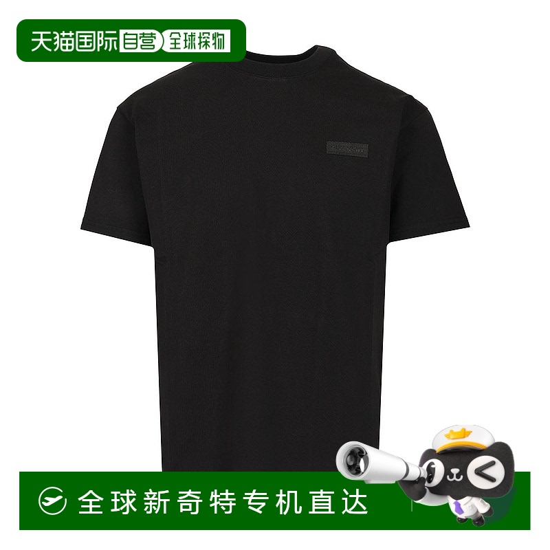 1h可退 香港直邮GIVENCHY 男士T恤 BM71NK3YRP001 AW2025 黑色 Gi