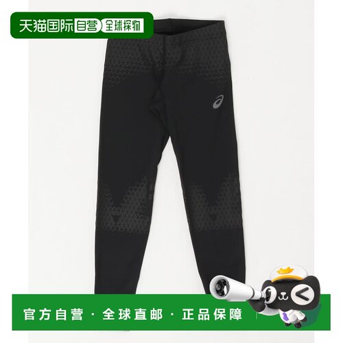 日本直邮ASICS 男士 运动支撑跑步紧身裤 AS 2011D008 BK/3813615