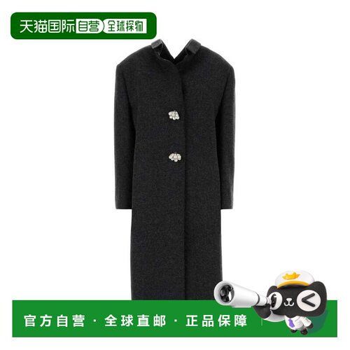香港直邮PRADA 女士大衣 P674SYSOOO18OYF0480 AW2025 灰色