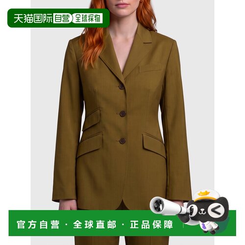 香港直邮MaxMara 麦斯玛拉 女士 PATIO 羊毛夹克 262104608160010