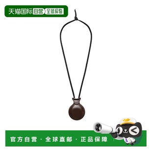 AC1082LO0031BR449 香港直邮LEMAIRE AW2025 项链 棕色吊坠 男士