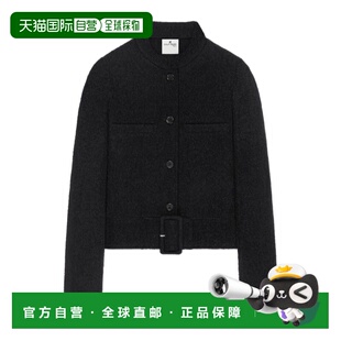 1h可退 香港直邮Courreges BUCKLE长袖夹克 126CVE146PL0260