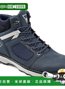 自营 Vance Co. Derrick 踝靴 - 蓝色 美国奥莱直发男鞋厚底鞋