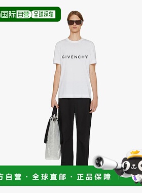 香港直邮GIVENCHY 男士T恤 BM716G3YAC100 男装白色 CO