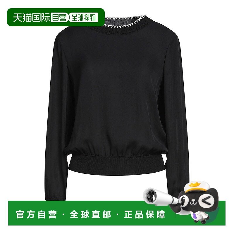 香港直邮THEORY 希尔瑞 女士 上衣 black黑色 舒适时尚