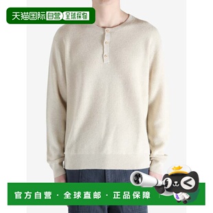 美国直邮THE ELDER STATESMAN - Men Waffle Thermal Henley毛衣