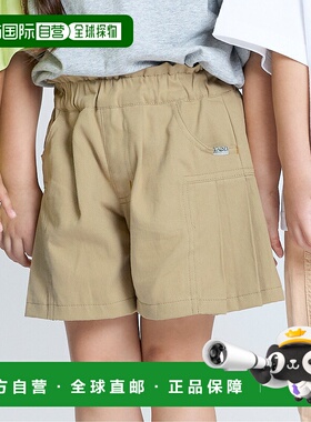 1h可退 日本直邮F.O.KIDS 女童牛仔布背带裤 R223115