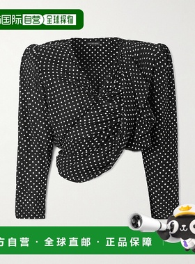 1h可退 香港直邮Balenciaga 巴黎世家 女士 Tucked-in 衫(Black/e