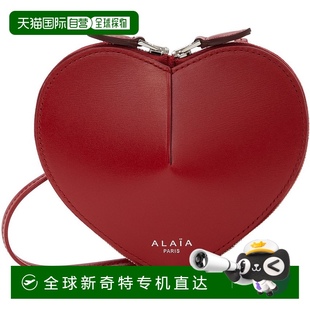 女士 香港直邮Alaia 红色迷你 AA1P040C0Y75 Cœur 零钱包
