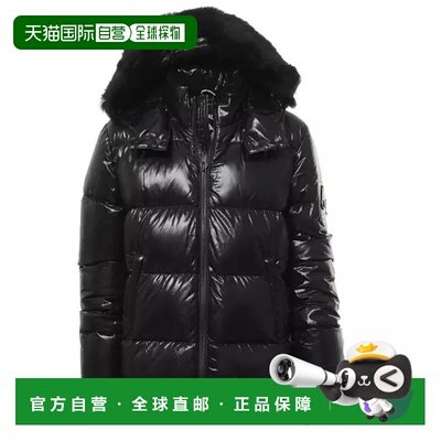 加拿大直邮MOOSE KNUCKLES KIDS KINGS PUFFER SH-BLACK羽绒服
