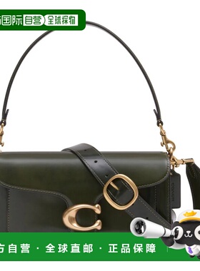 香港直邮COACH 女士单肩包 CW631 AW2025 绿色 Coach Spazzolato