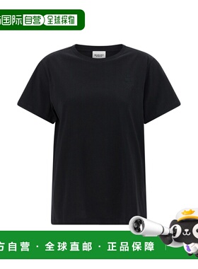 香港直邮潮奢 ISABEL MARANT 女士 'Aby' T恤 TS0070FAA1N98E01BK