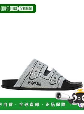 香港直邮MARNI 女士凉鞋 SAMS016802P639300B18 SS2024 灰色