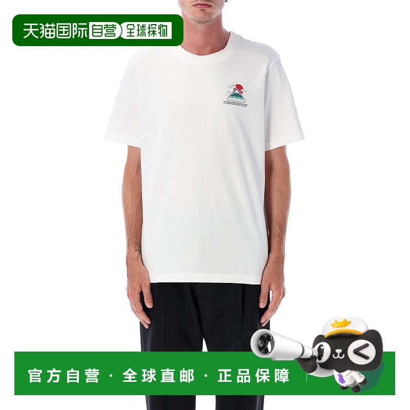 1h可退 香港直邮Casablanca 男士 Montagne Ondulee T恤 MPF25JTS