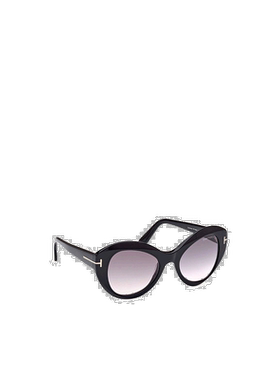 香港直邮TOM FORD 男士眼镜 FT108401B SS2026 黑色 logo标识太阳
