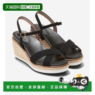 CO1659BW011716 日本直邮COLE 厚底凉鞋 云菲尔德银色女式 银 HAAN