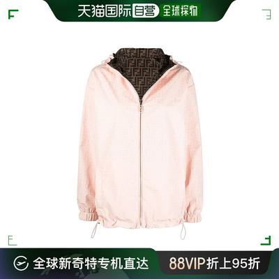 香港直邮潮奢 Fendi 芬迪 女士 logo图案双面夹克 FAN080AG0B