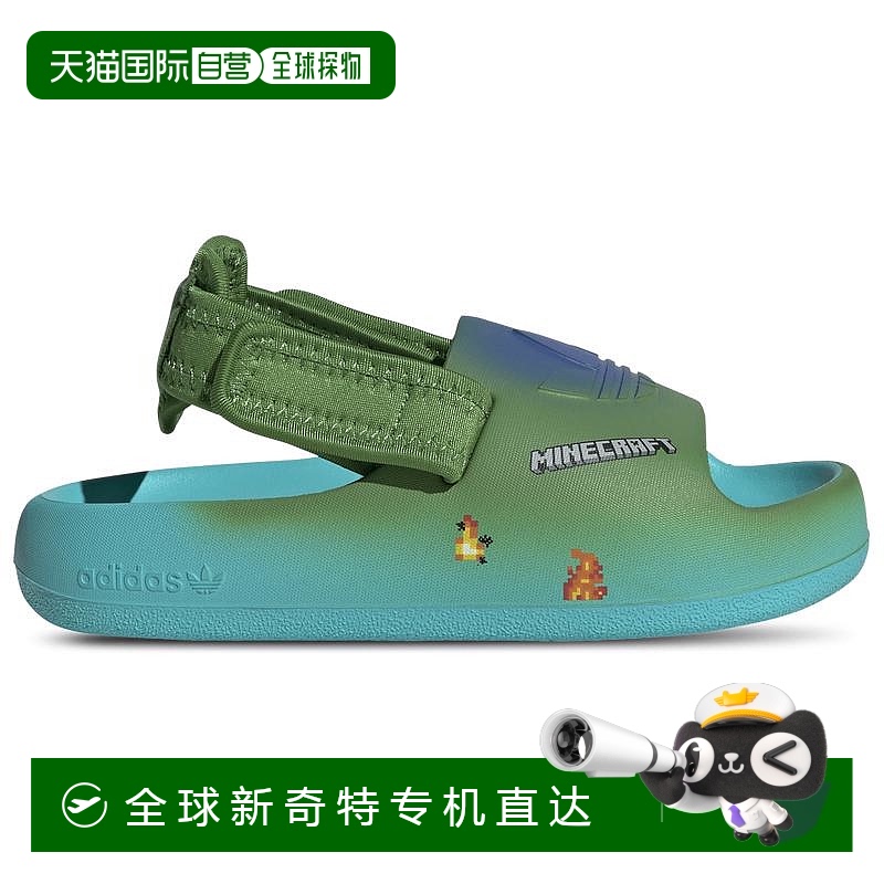 1h可退 【美国直邮】adidas 婴幼儿 凉拖拖鞋