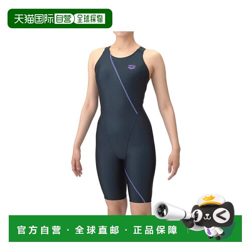 日本直邮阿瑞娜 arena 水立方健身连衣裙泳裤（露背 搭扣垫）女士