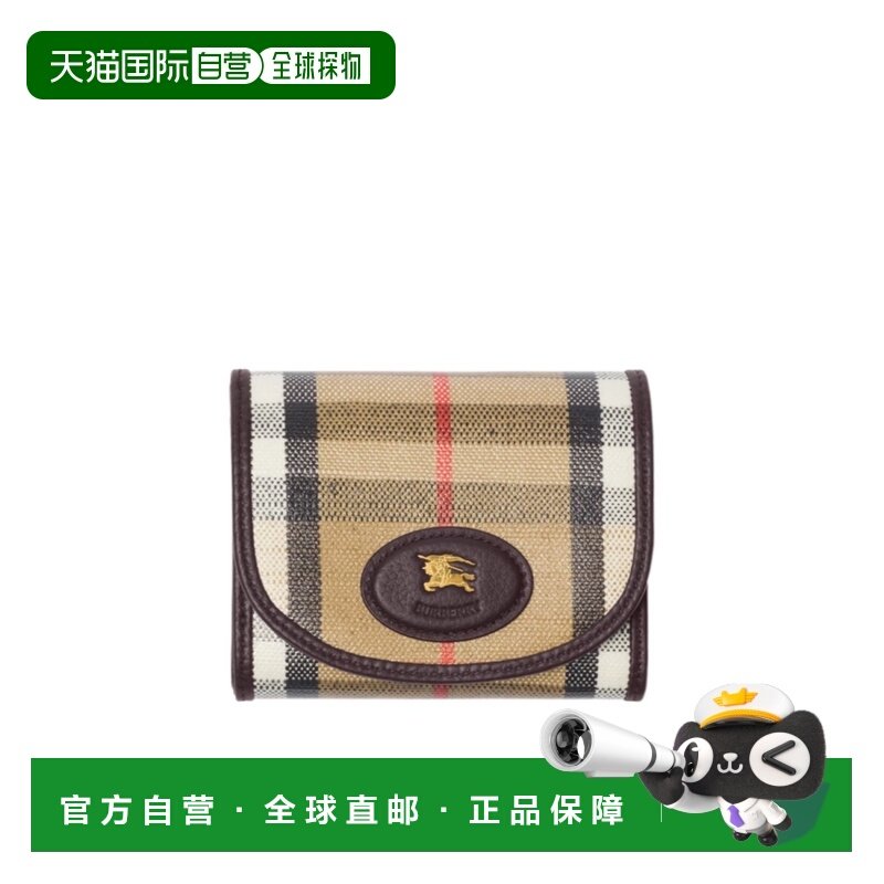 1h可退 香港直邮BURBERRY/博柏利 Highlands 紧凑型钱包 Women cr,箱包皮具/热销女包/男包,钱包,淘宝优惠券,粉丝福利购,淘宝优惠卷
