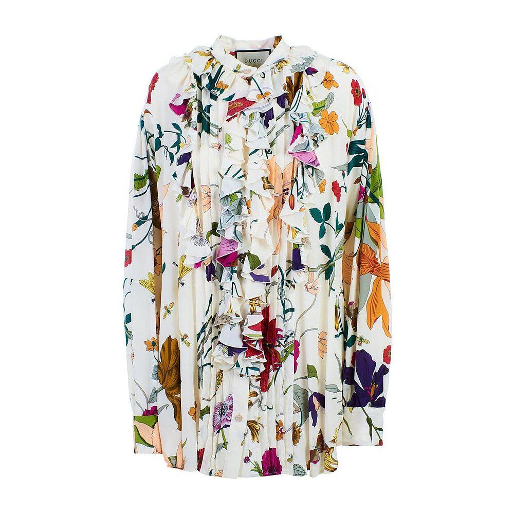 Gucci 花卉印花衬衫 544889ZAAO0