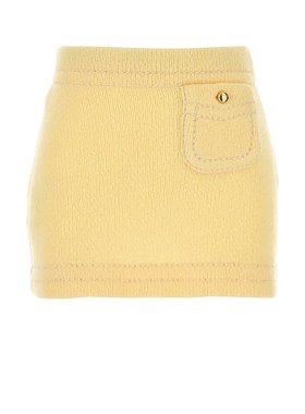 潮奢 Prada 普拉达 女士 针织迷你裙 21480SOOO1ISX