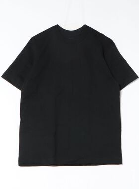 1h可退 日本直邮HANES男女同款纯棉圆领T恤 黑色基础款 045220000
