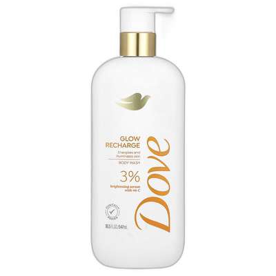 香港直邮多芬，Glow Recharge，沐浴露，18.5 液量盎司（547正品