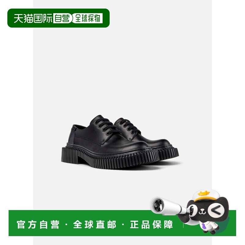 自营 camper鞋子女式露营Pix柏林-黑色 美国奥莱直发厚底鞋休闲鞋